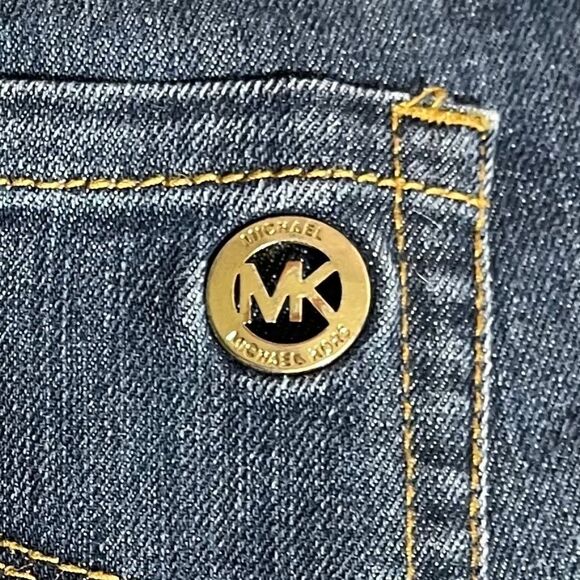 Michael Kors Straight Leg High Waist Jeans Sz 14 - Picture 13 of 13